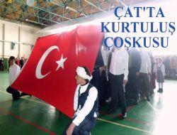 Çat'ta milli coşku